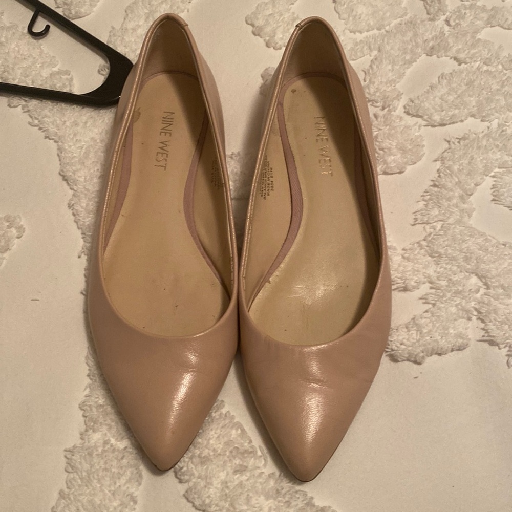 Size 6 pink flats